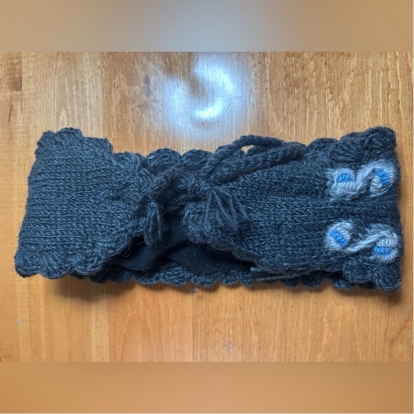 Wool Knitted Head Band - Picture 3 of 7